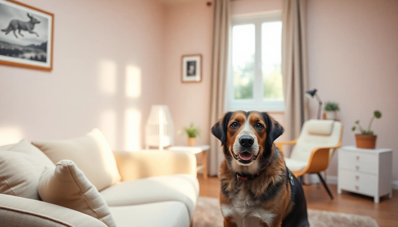 Engaging session with a clinical psychologist Sydney and a therapy dog fostering emotional support.