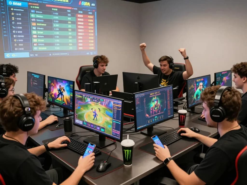 Players engaged in exciting online gaming activities, highlighting 88aa's vibrant gaming community atmosphere.