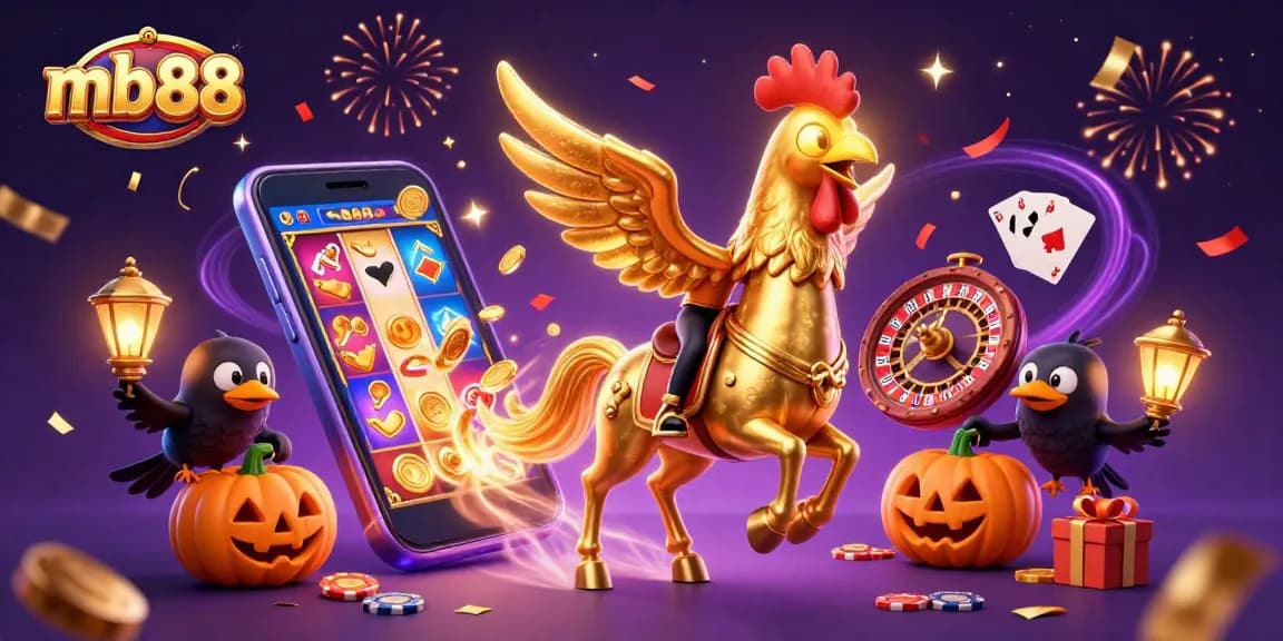 Khám phá nghĩa vụ mb88 qua sự kết hợp của ngựa ma và các biểu tượng may mắn trong casino.
