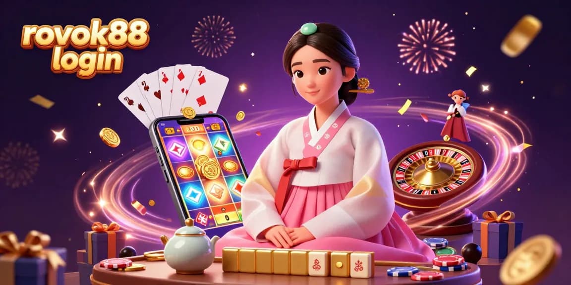 Play exciting games at rokok88 login while surrounded by vibrant gaming elements and festive atmosphere.