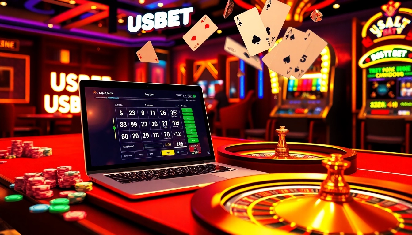 Experience the excitement of gambling at https://usbet.run/, featuring poker chips and thrilling casino games.