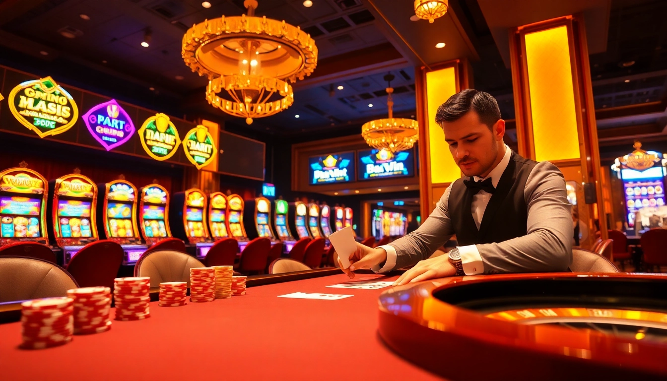 Experience the thrill of link 98win with vibrant poker action and luxurious casino ambiance.