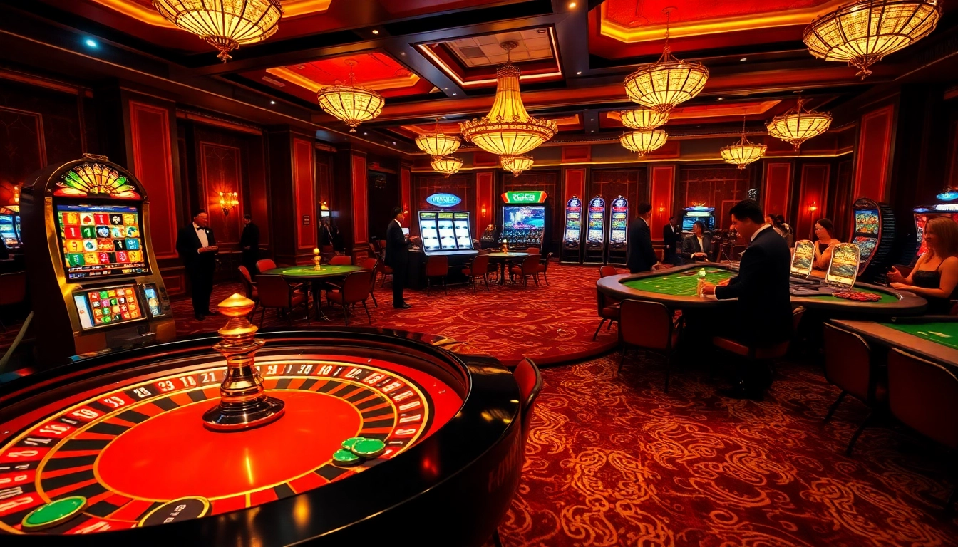 Experience thrilling gameplay at RR888 with vibrant casino action featuring roulette, poker, and slot machines.