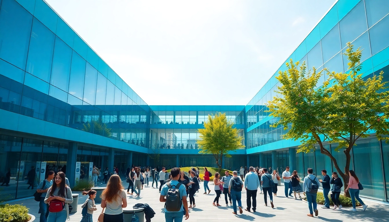 nisantasi university apply at the vibrant 1453 NeoTech Campus, showcasing student interactions and modern architecture.