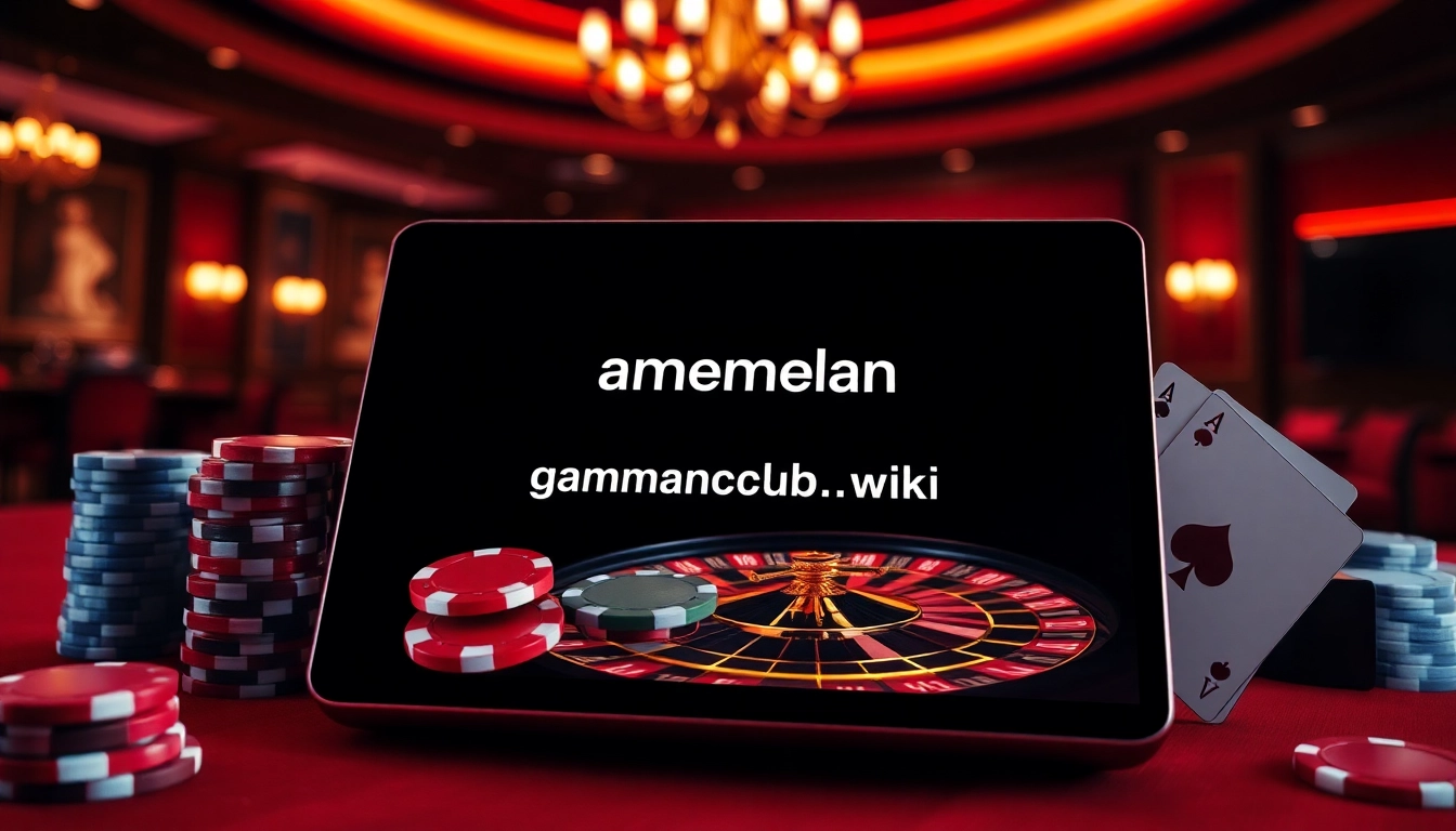 Engage with thrilling games at https://gamemanclub.wiki featuring poker chips and roulette wheels.