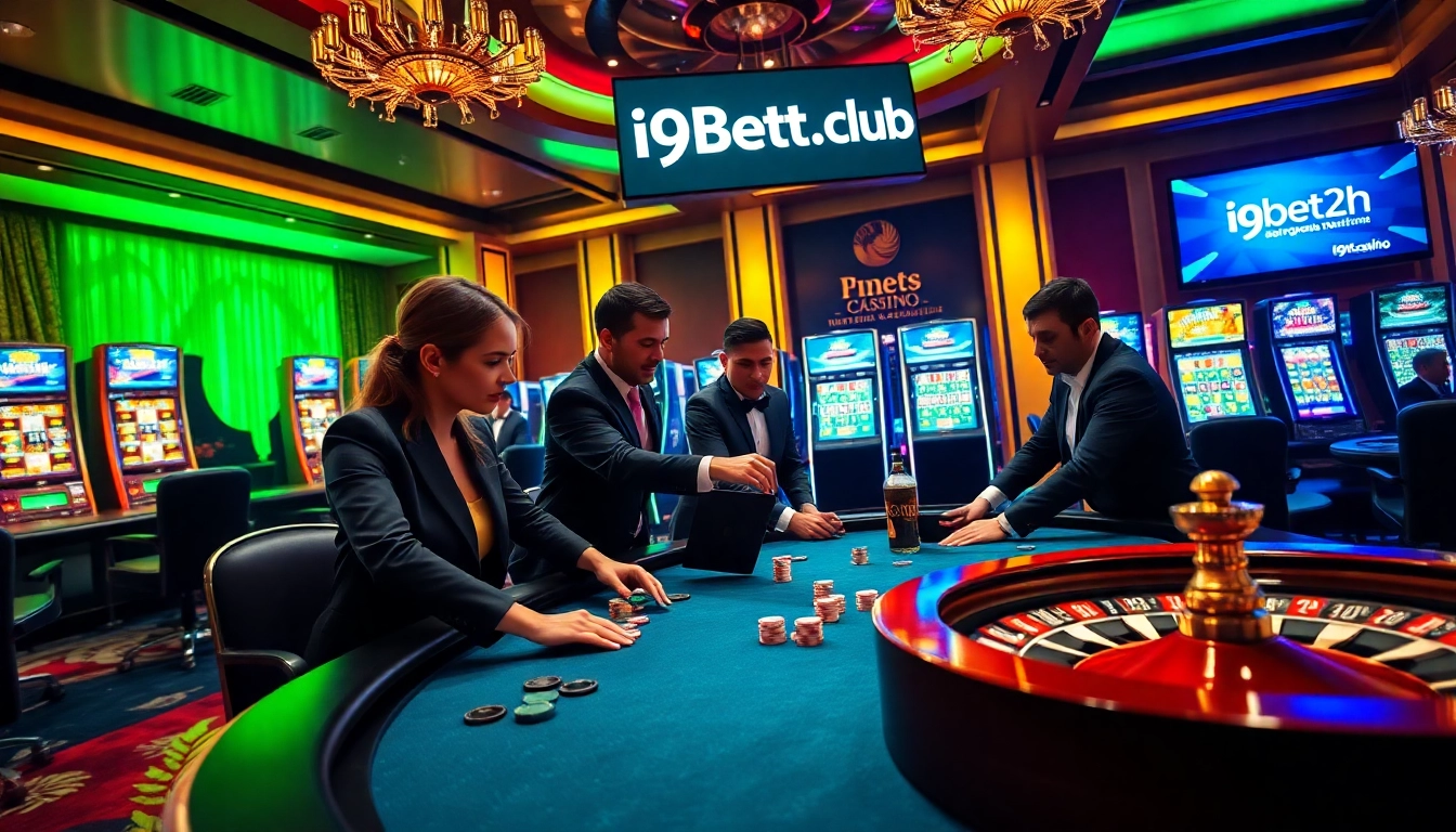 Gamble professionally at i9bet2h.club with high-stakes poker and roulette excitement.