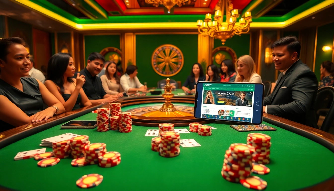 Experience thrilling gameplay at https://dabet.homes with luxurious casino settings and exciting betting actions.