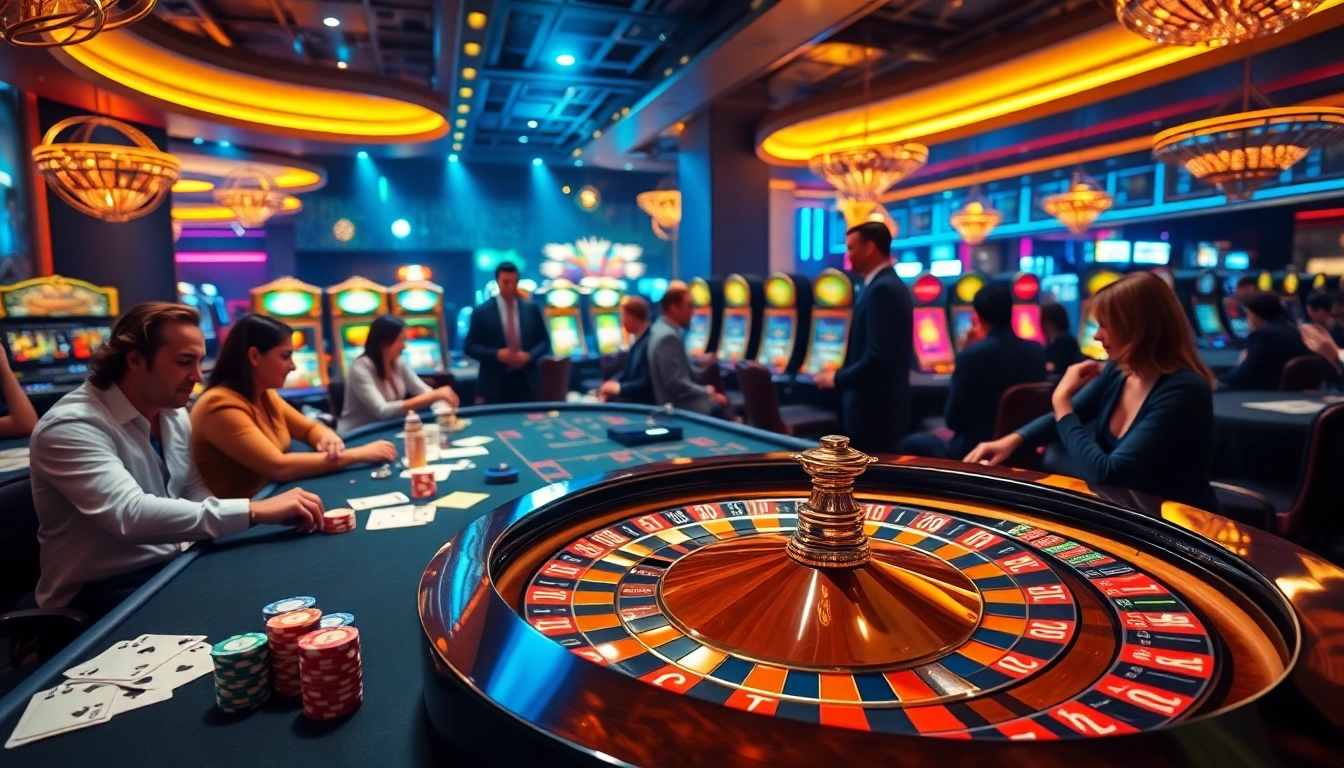 Experience thrilling gameplay at https://hit-club.games/ with vibrant poker scenes and exciting slot machines.