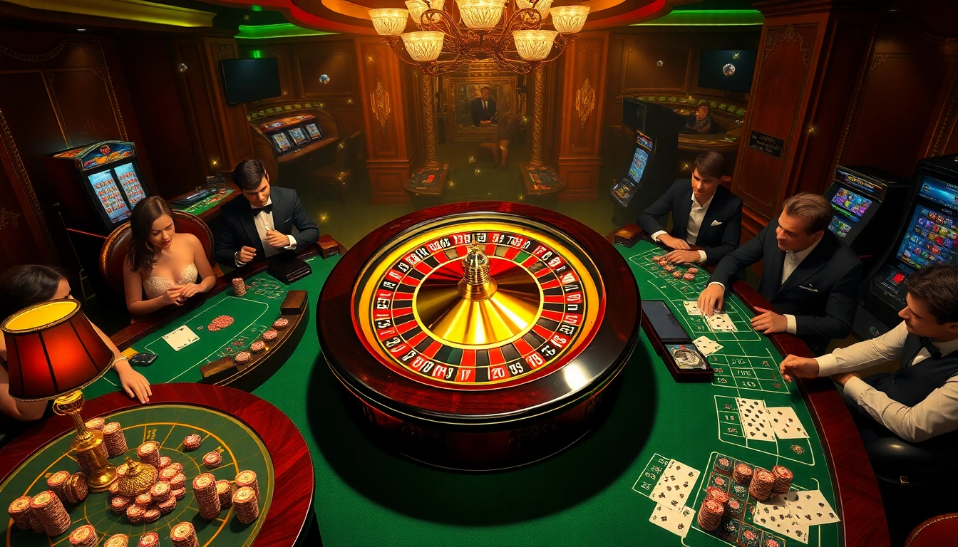 Engage with the vibrant casino atmosphere at https://xx88.eu.com/, featuring roulette wheels, elegant players, and high-stakes action.