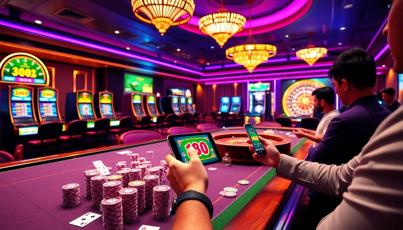 Engage with exciting casino action through link 88i for an immersive online gambling experience.