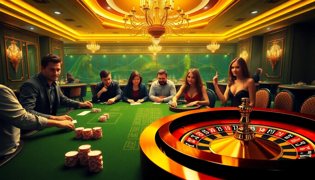 Experience the thrill of casino gaming with https://566.co.com/ featuring vibrant tables and players in action.