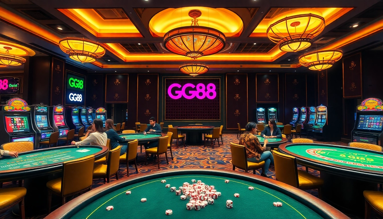 Experience the thrill of winning at GG88 with engaging casino games and vibrant betting action.
