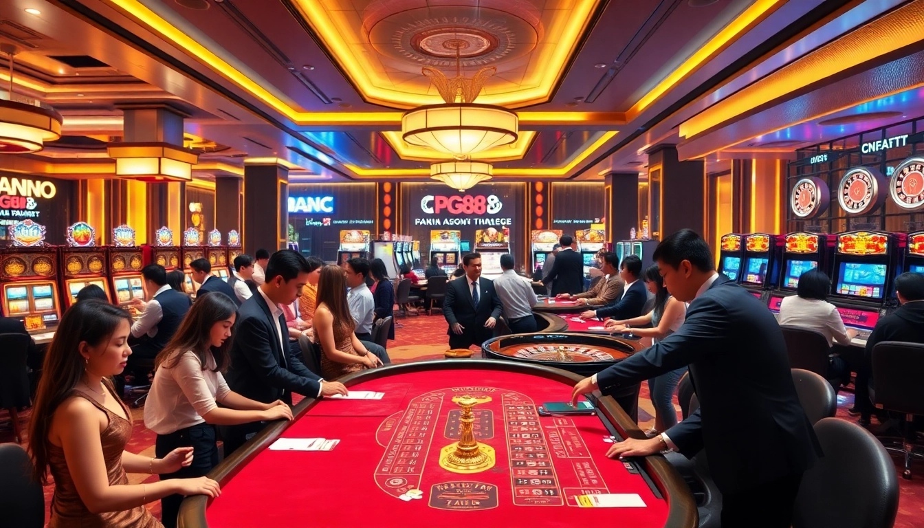 Casino PG88 offers vibrant gaming action with Baccarat and Roulette tables, drawing players in daily.